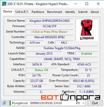 SSD-Z 16.01.18 Rus (Портативная версия)