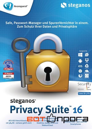 Русификатор для Steganos Privacy Suite 16